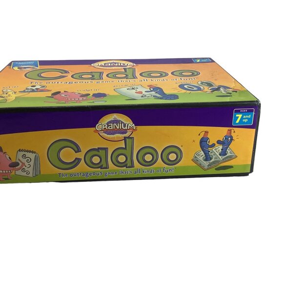 Cranium Cadoo The Outrageous Game That's All Kinds of Fun! Family Board Game - Picture 2 of 8